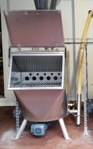 vide sac cylindrique